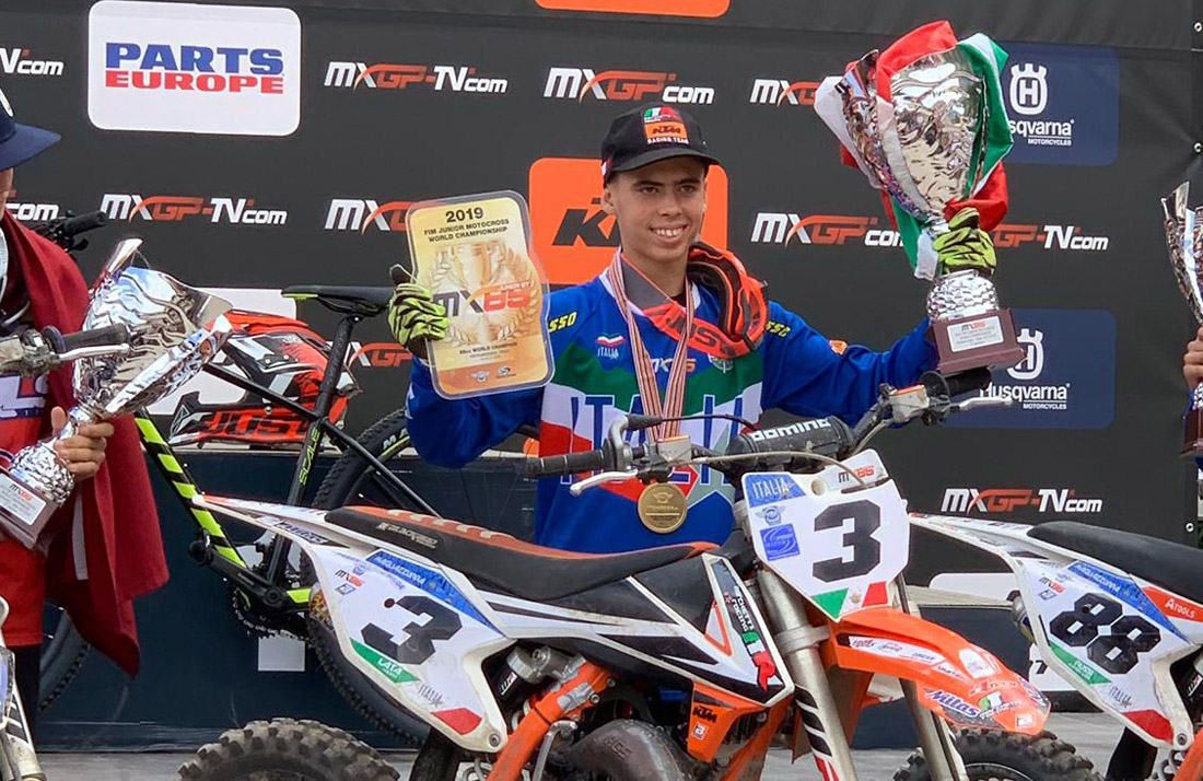 MONDIALE MX JUNIOR ARCO DI TRENTO - VALERIO LATA CAMPIONE DEL MONDO ...