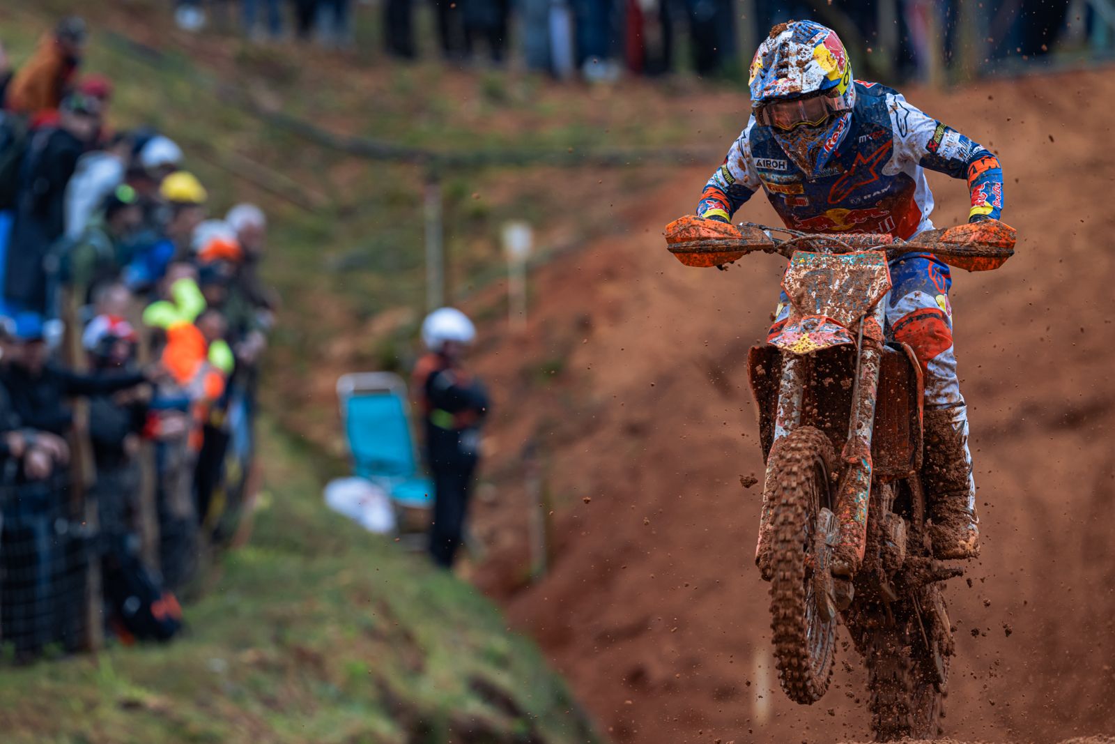 Jeffrey Herlings sta tornando, lo ha dimostrato oggi nel finale quando ha tentato l'aggancio su Gajser