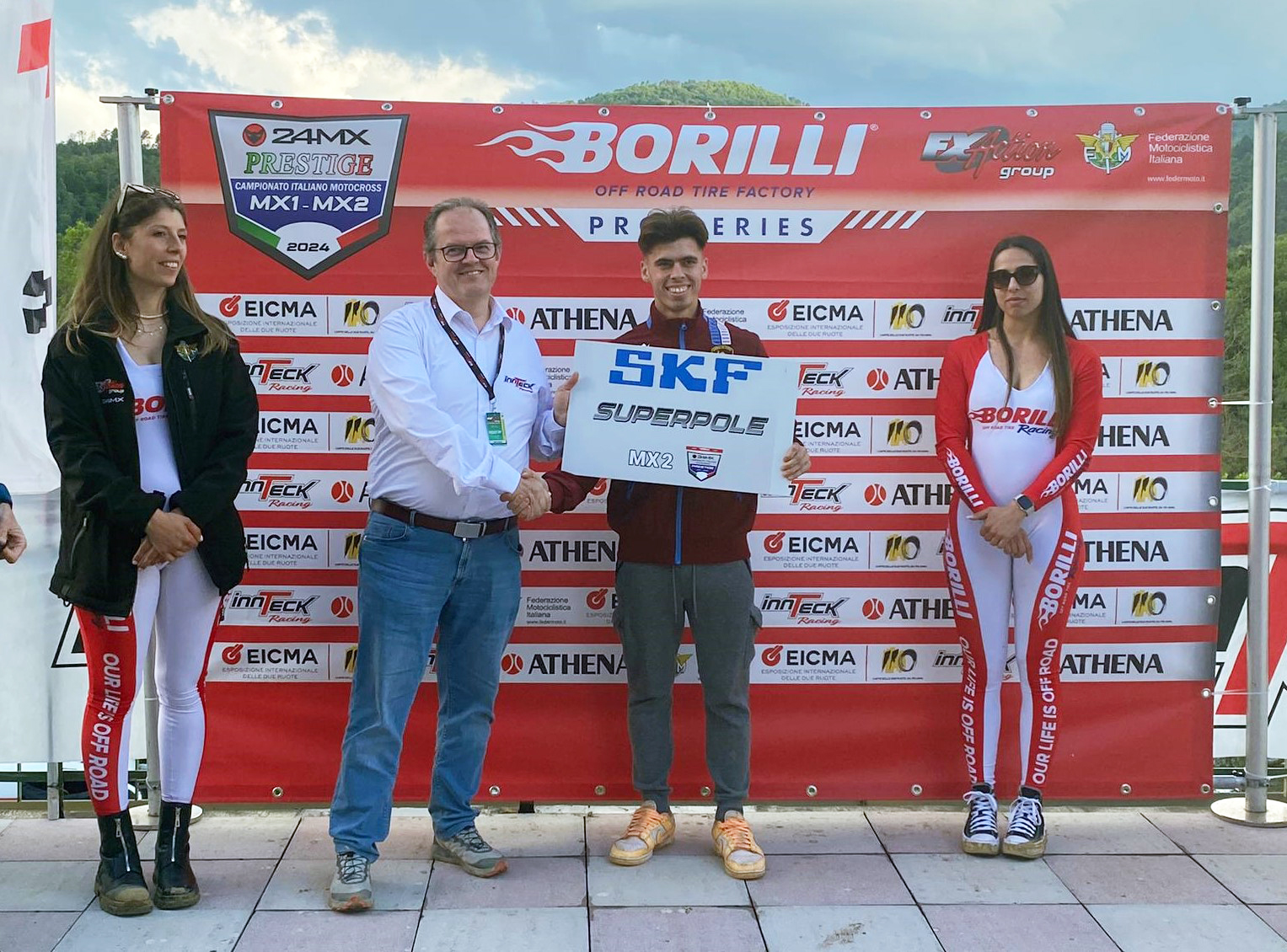 Valerio Lata vince la superpole SKF