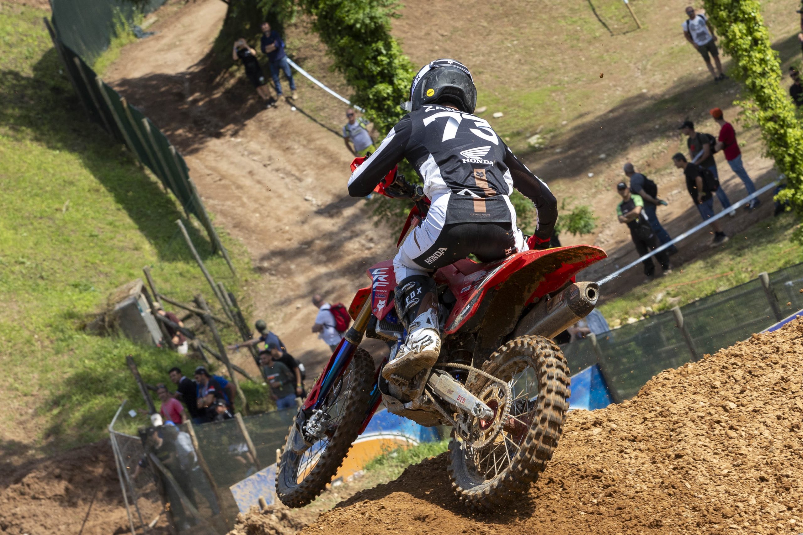 Ferruccio Zanchi nella top-ten MX2