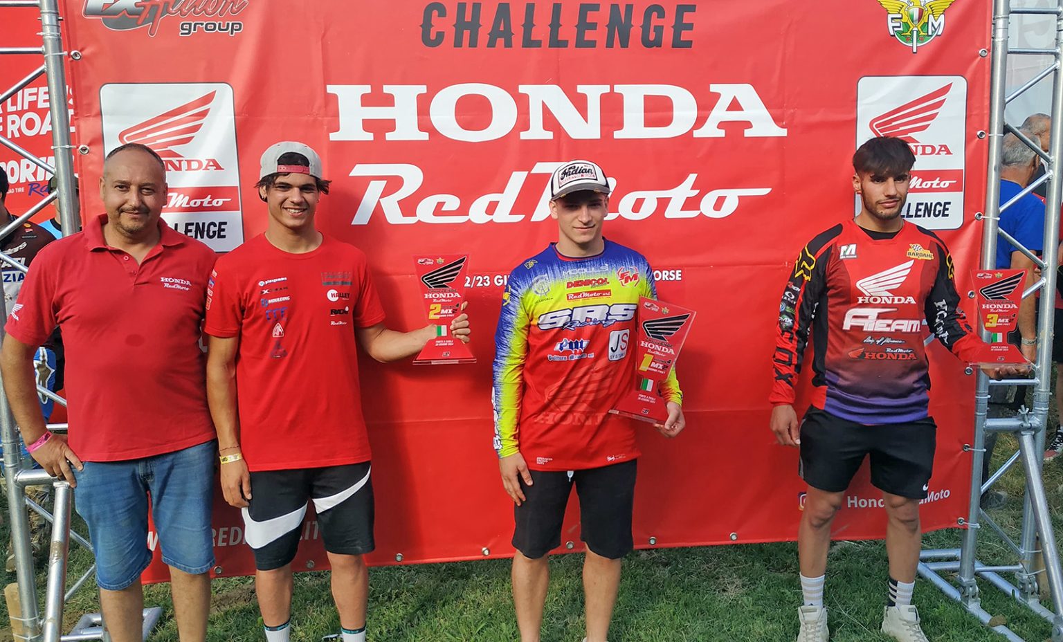 Podio challenge RedMoto Mx2