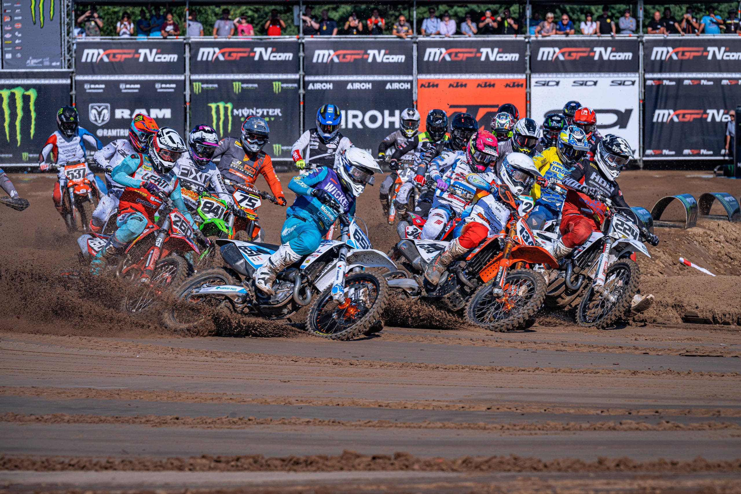 partenza EMX Open Lommel 2024