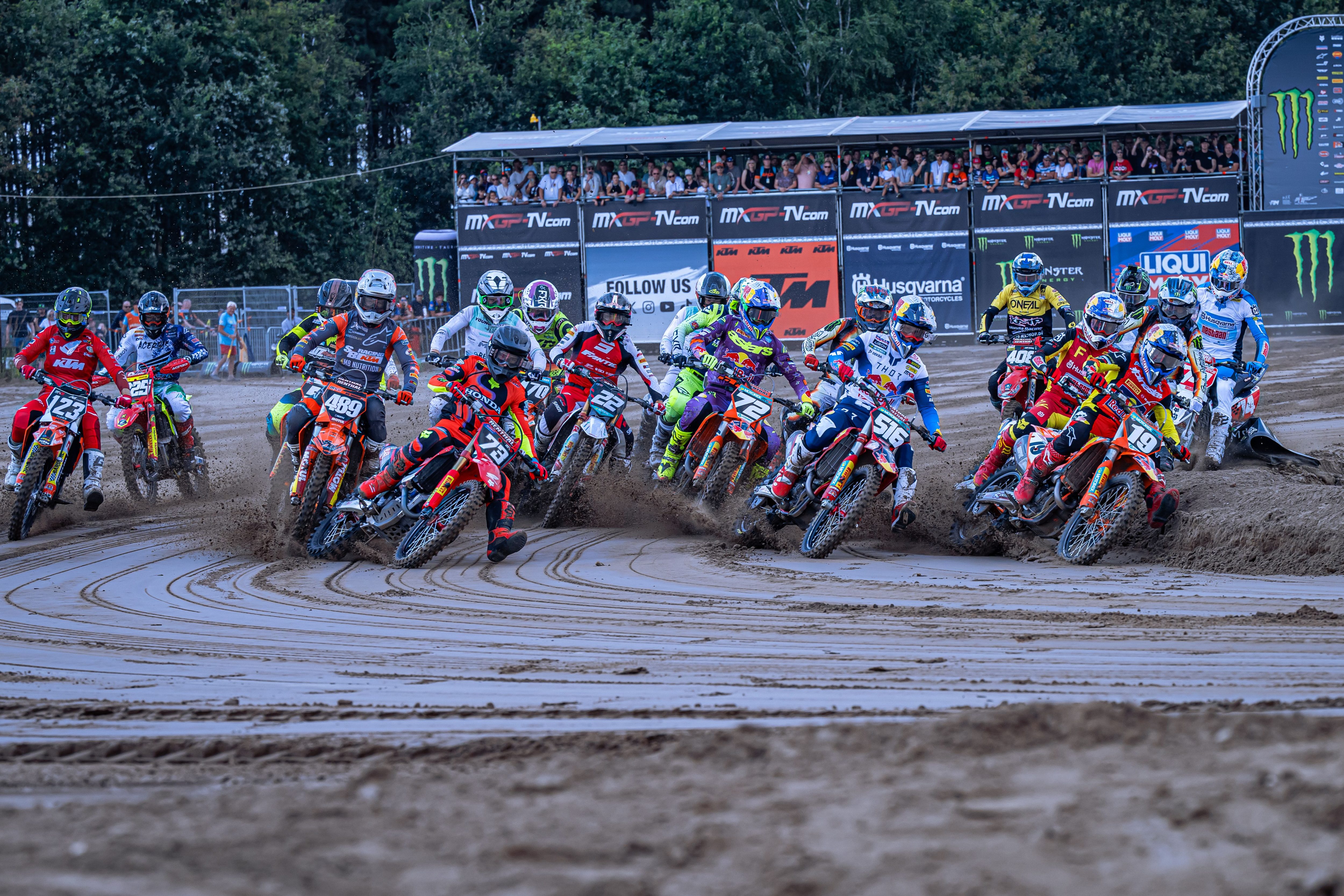 MX2 start Lommel GP Fiandre 2024