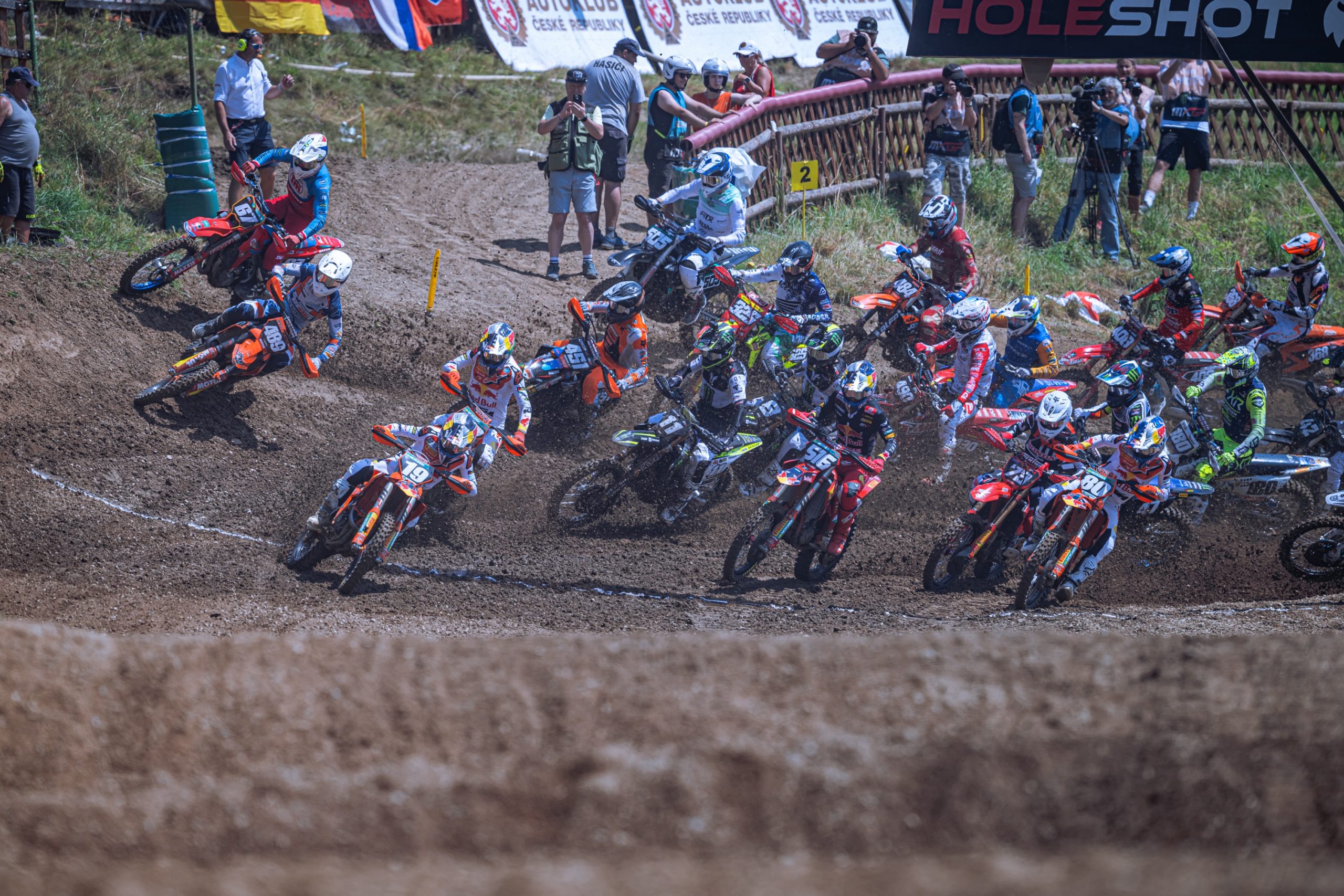 Start MX2 GP Repubblica Ceca Loket