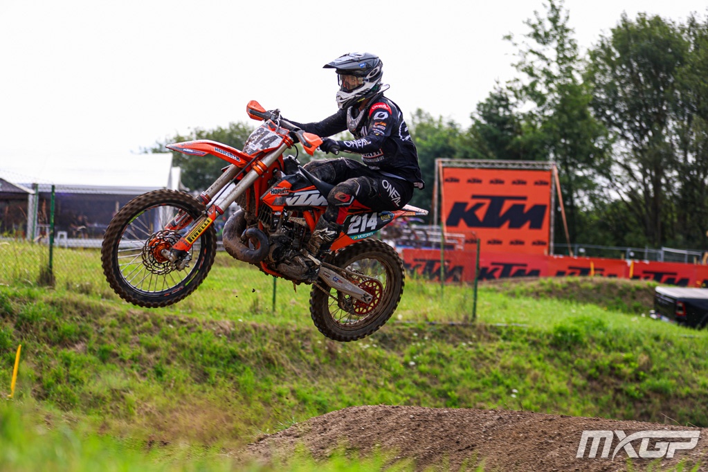 L'ungherese Pergel sul podio EMX2T a Loket