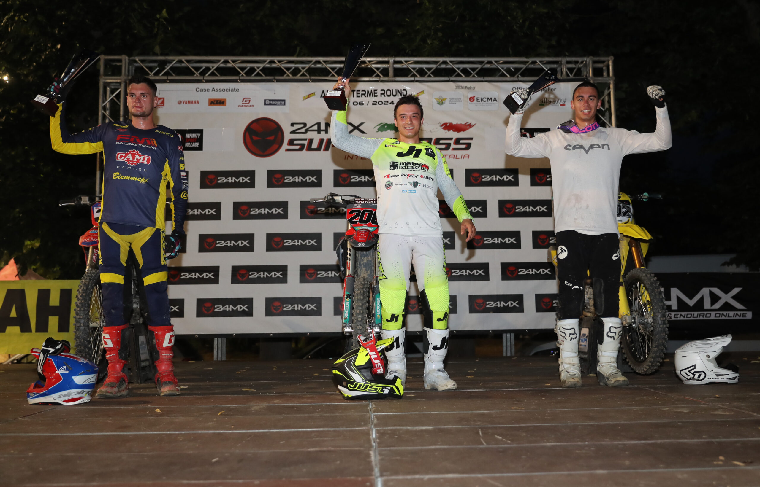 podio Supercross Abano Terme