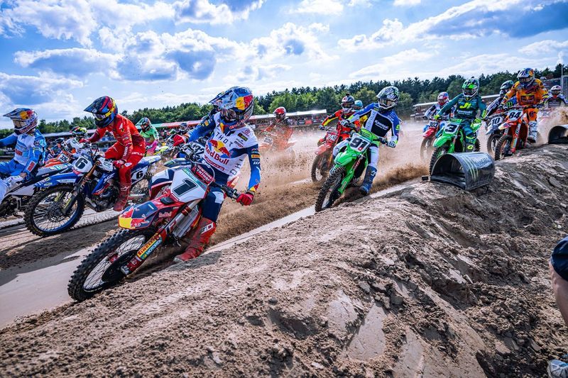 Jorge Prado ha tentato di capitalizzare al massimo i suoi holeshot, ma oggi Herlings ne aveva più di tutti