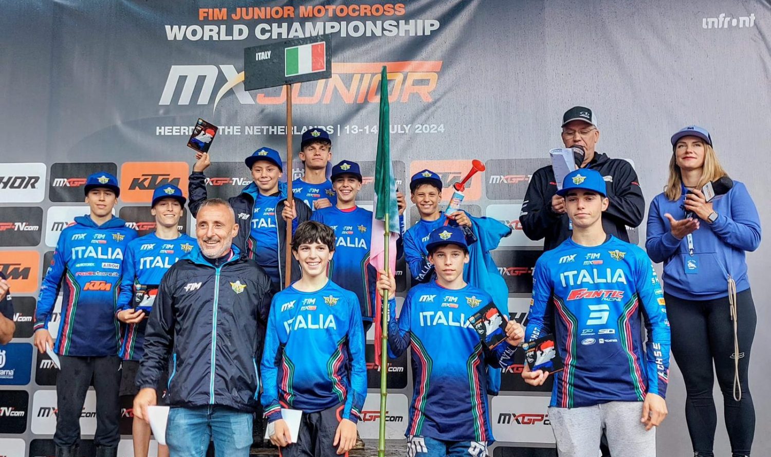 Squadra italia mxjunior mondiale 2024