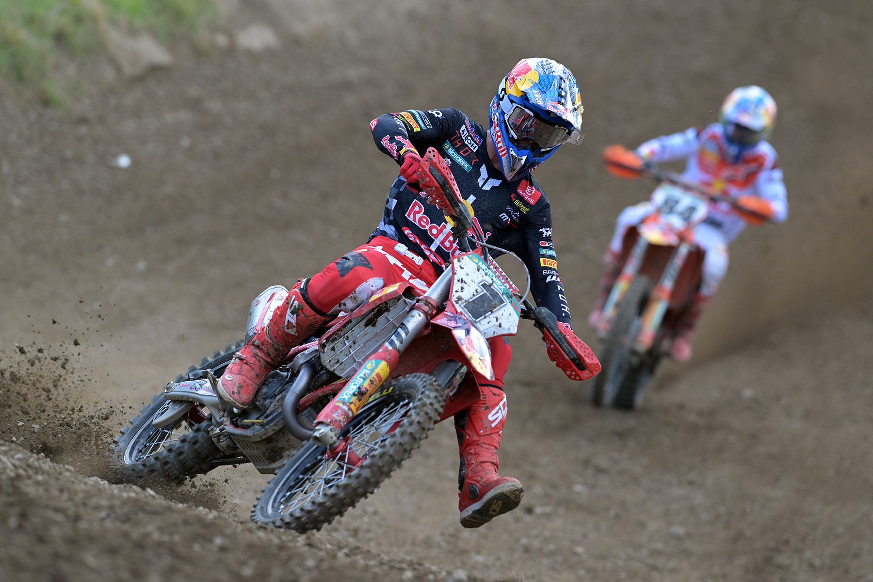 Jorge Prado in pista a Loket nel GP di Repubblica Ceca