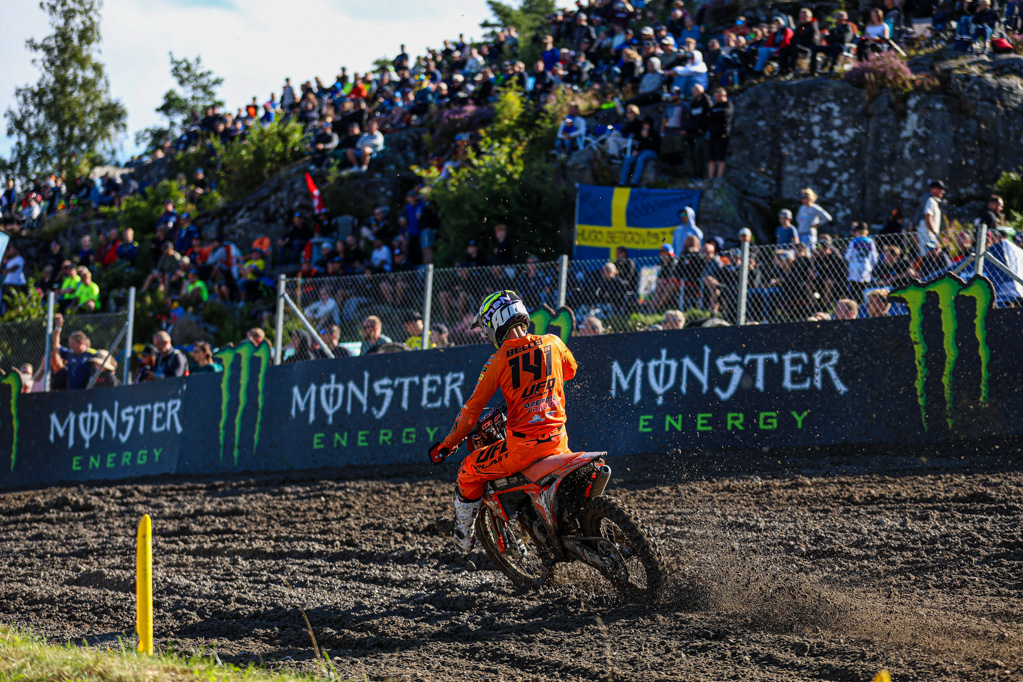 Francesco Bellei ha vinto il suo primo GP EMX125 a Uddevalla! foto MXGP.COM