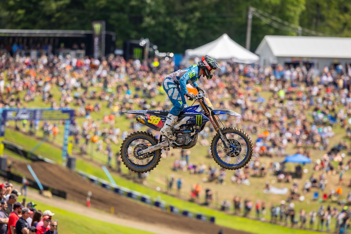 Haiden Deegan a Unadilla nel nono round del campionato Pro Motocross 2024