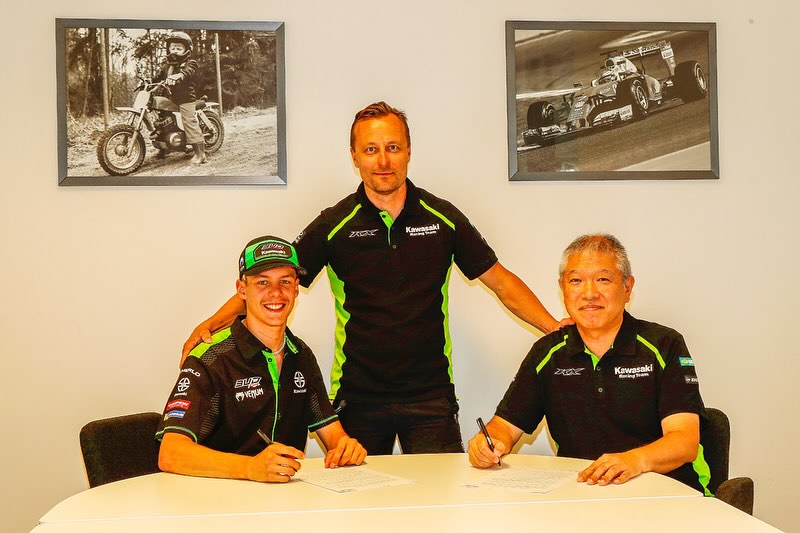 Mathis Valin firma con Kawasaki racing MX2