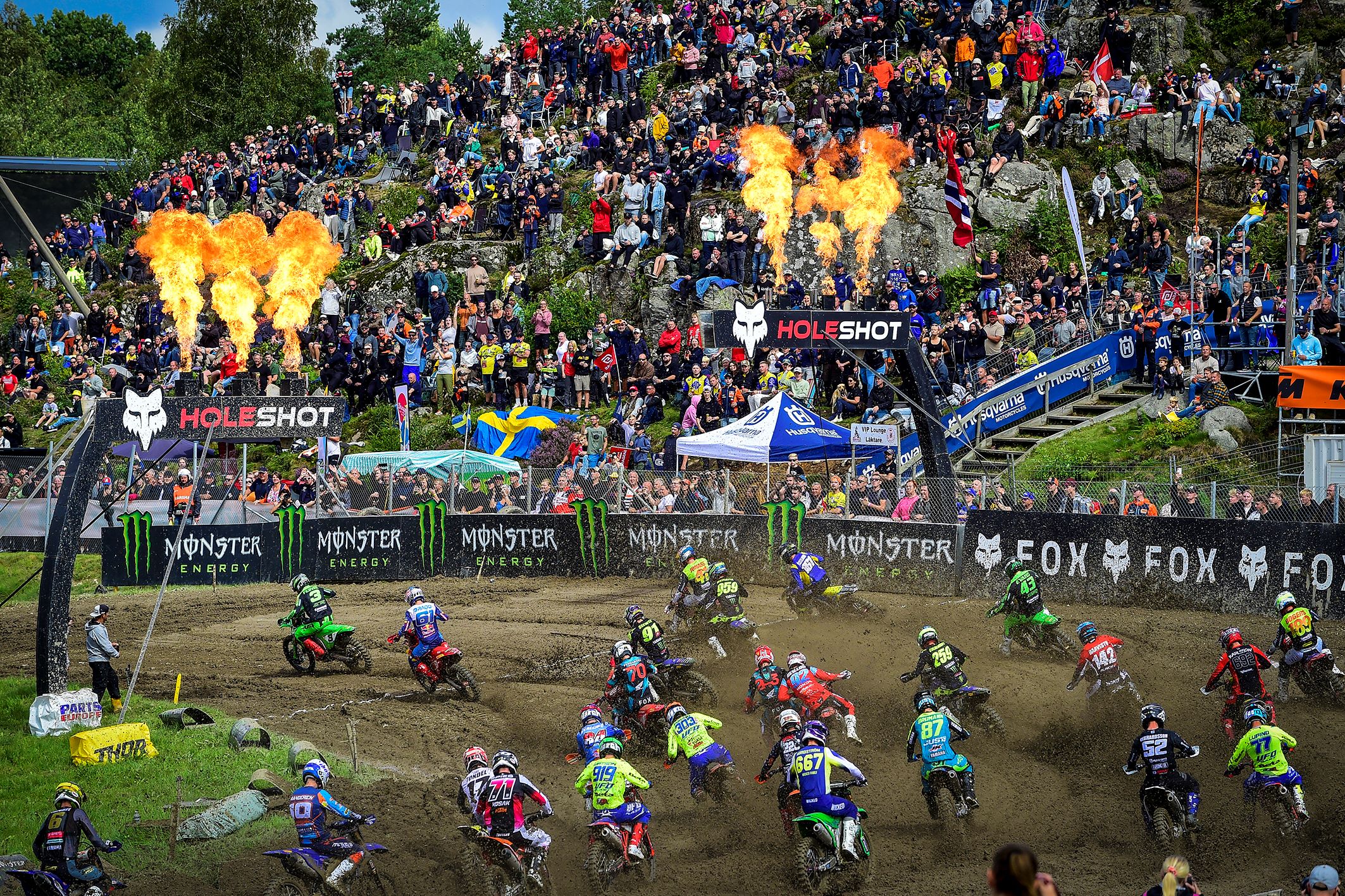 start MXGP Svezia 2023 Uddevalla