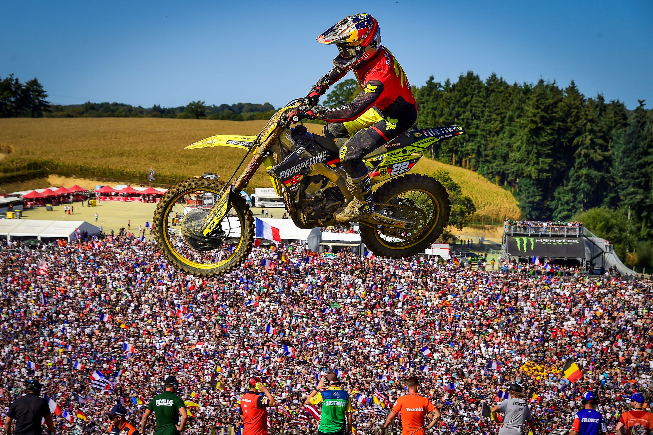 Ken Roczen all'MXoN 2023 in Francia