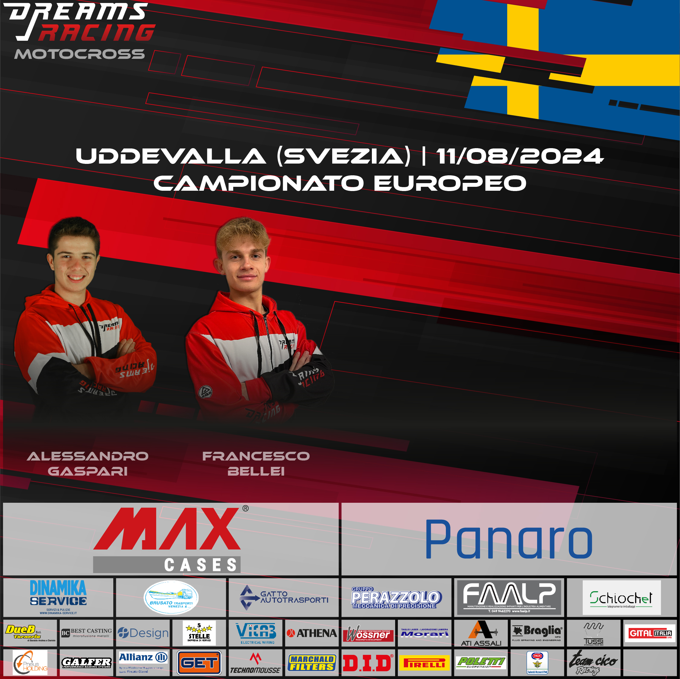 pregara Dreams racing EMX125 Svezia