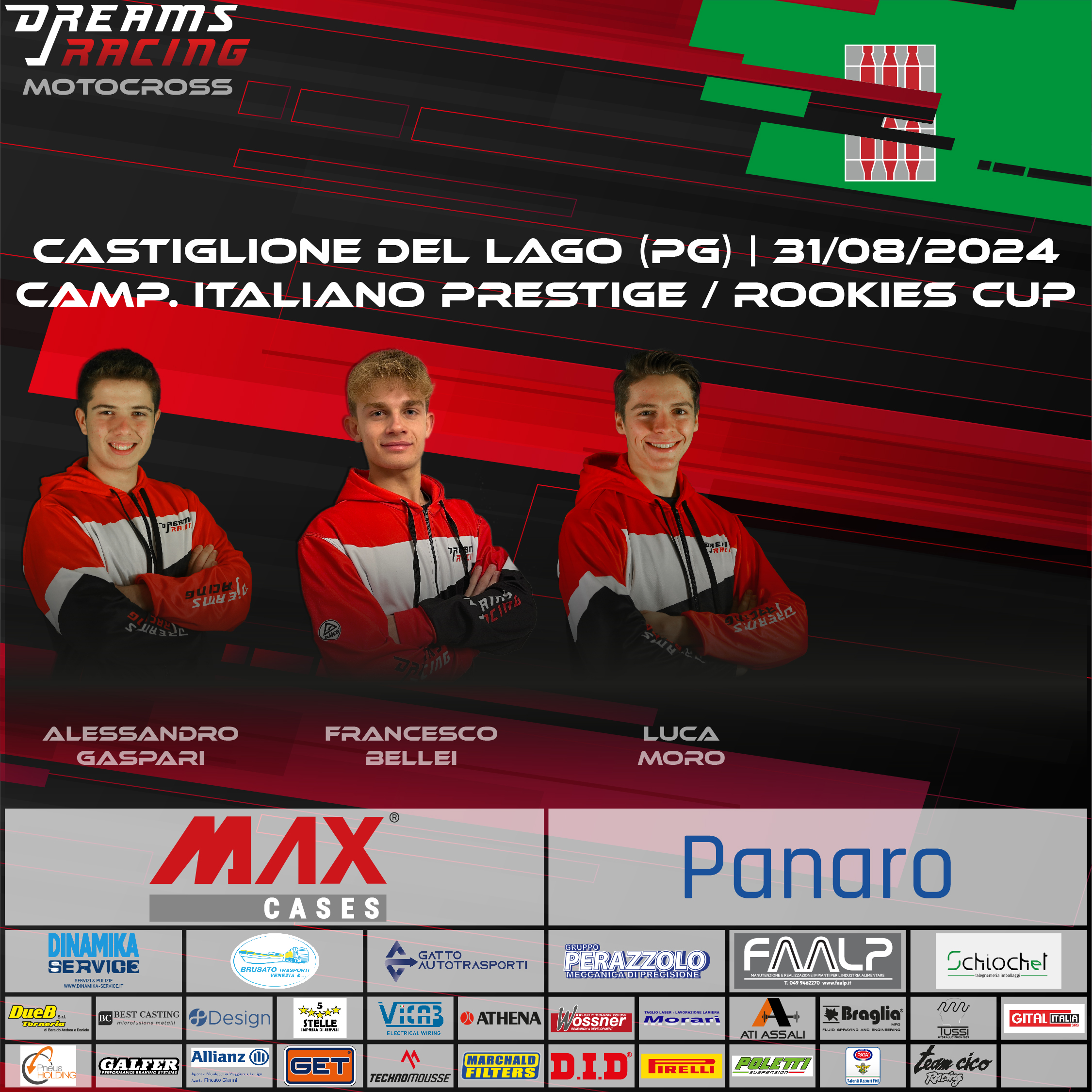 Pregara Castiglione del Lago Dreams racing team