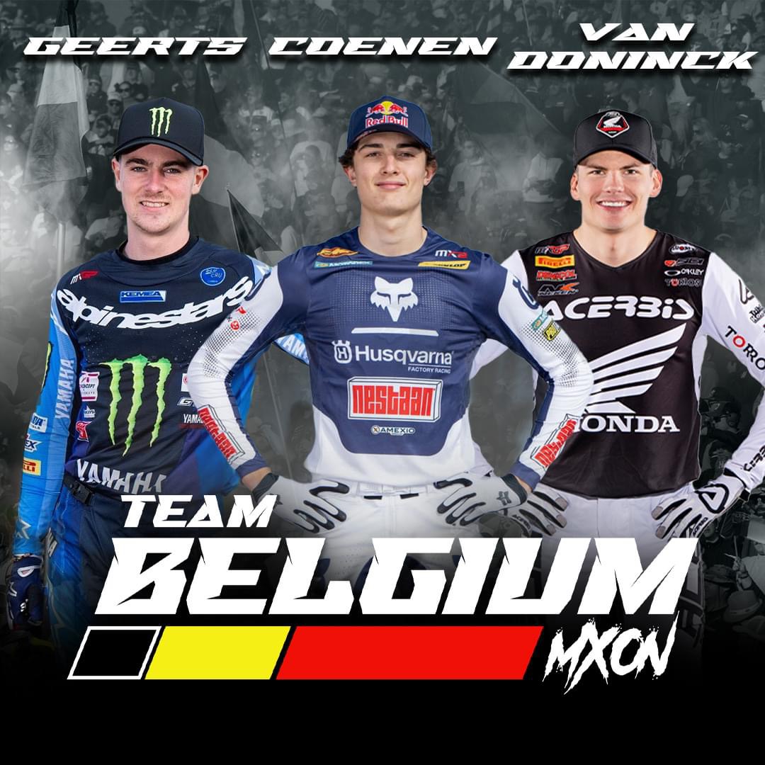 team Belgium MXON 2024