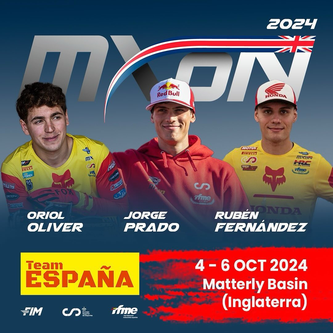 TEAM Spagna MXON 2024