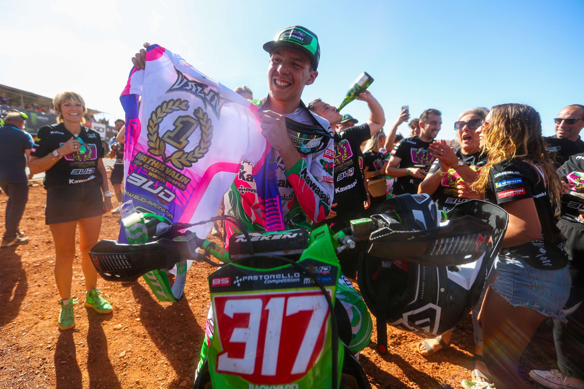 Mathys Valin campione europeo EMX250 2024