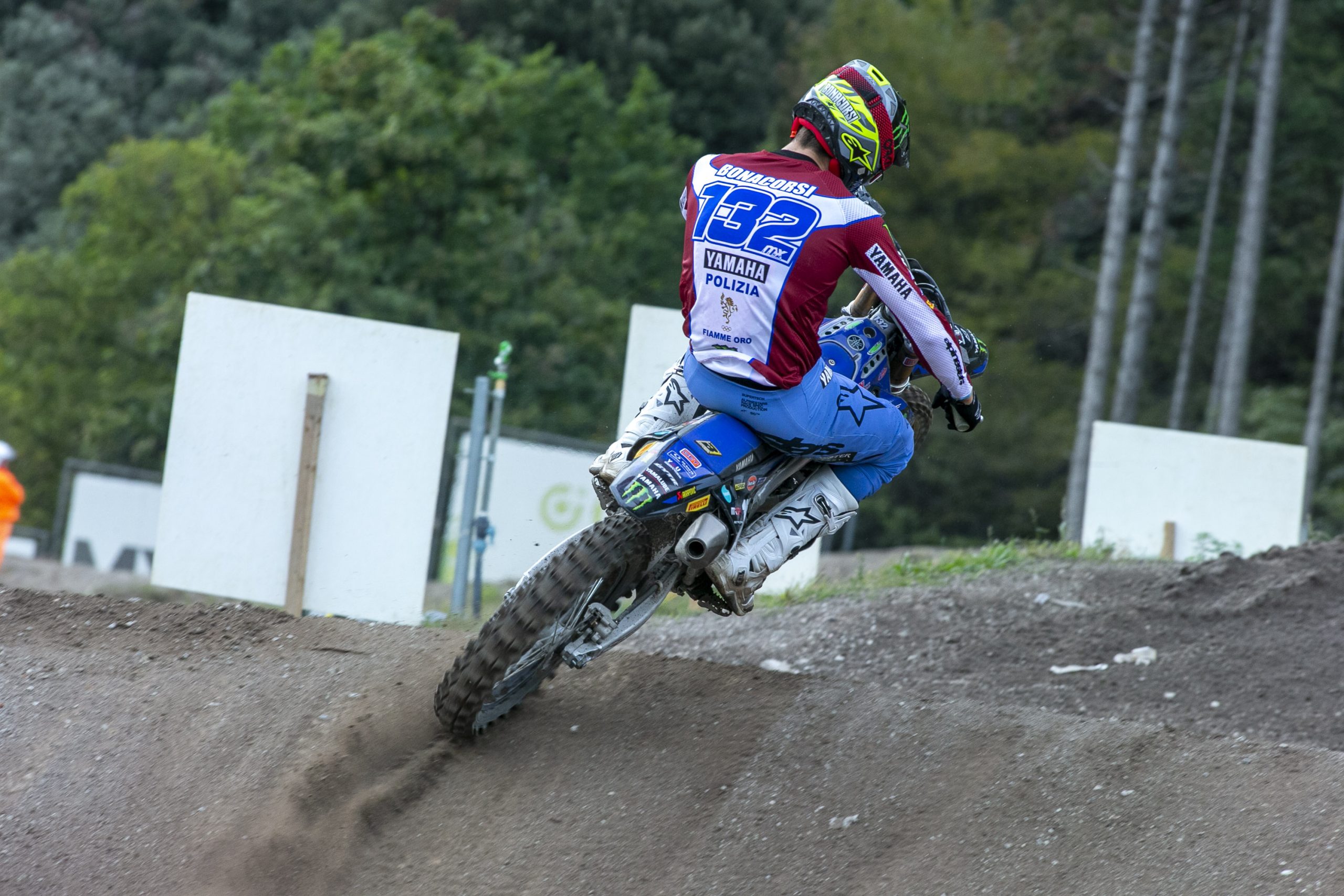 Andrea Bonacorsi in pista ad Arco di Trento, nell'italiano Pro Prestige MX1