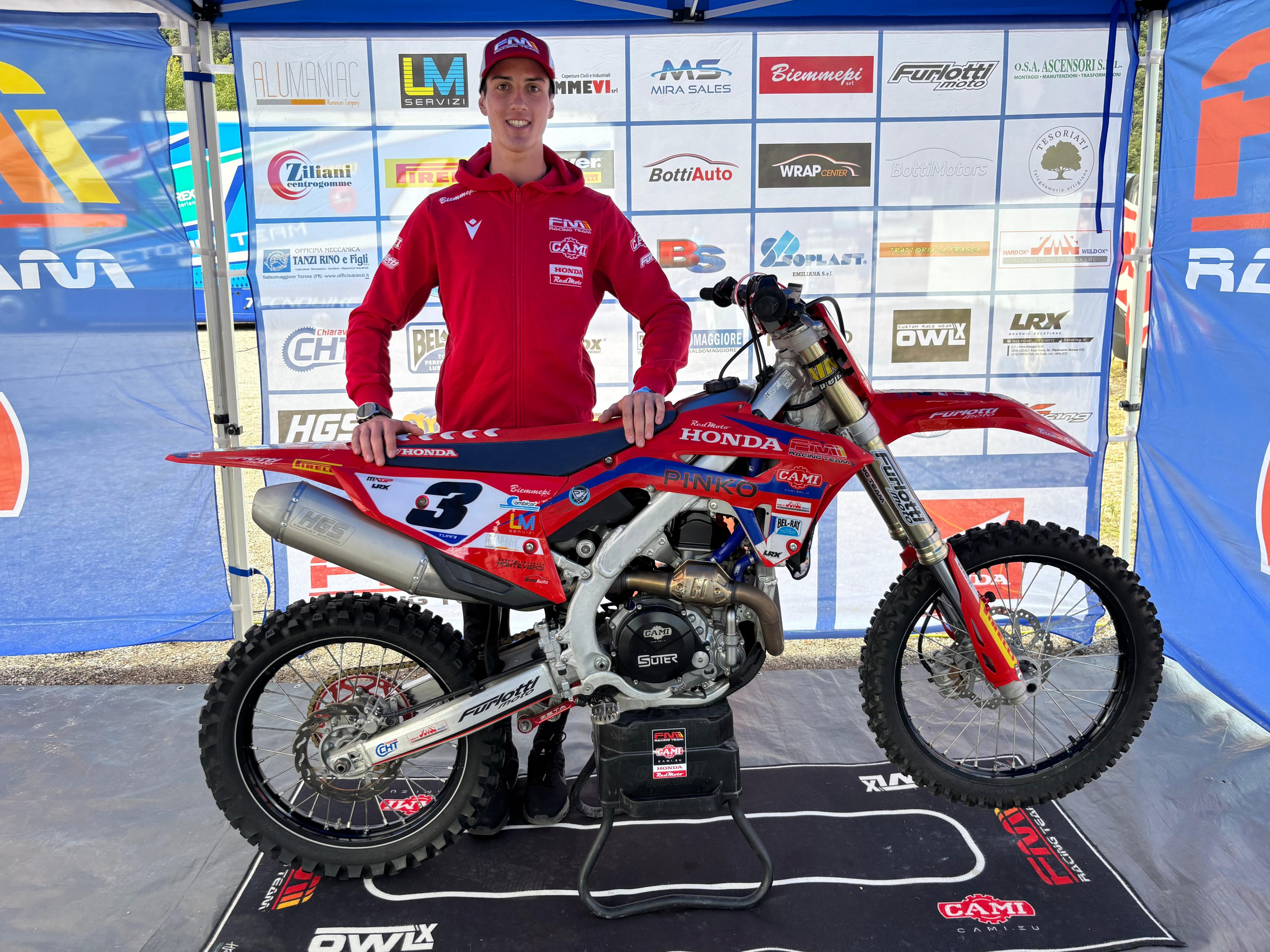 Federico Tuani FM racing MX1 2024