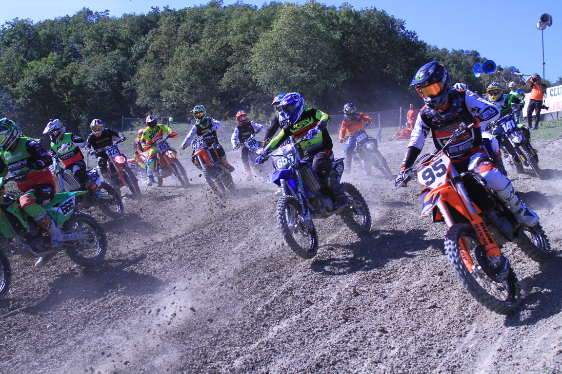 partenza motocross Castellarano