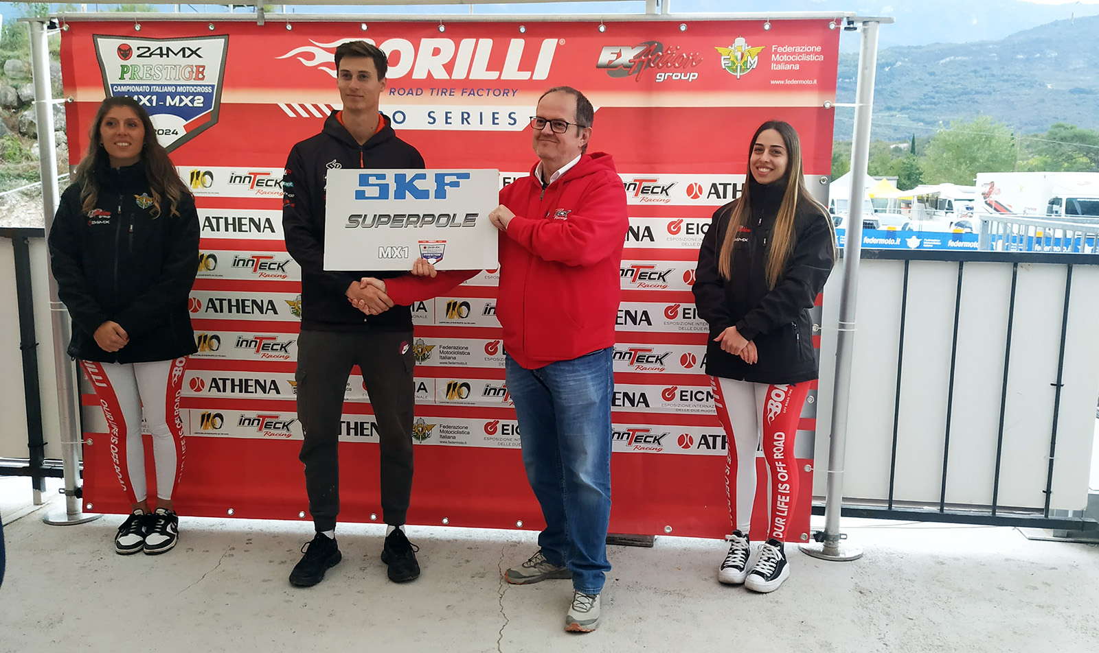 Jan Pancar vince la superpole SKF