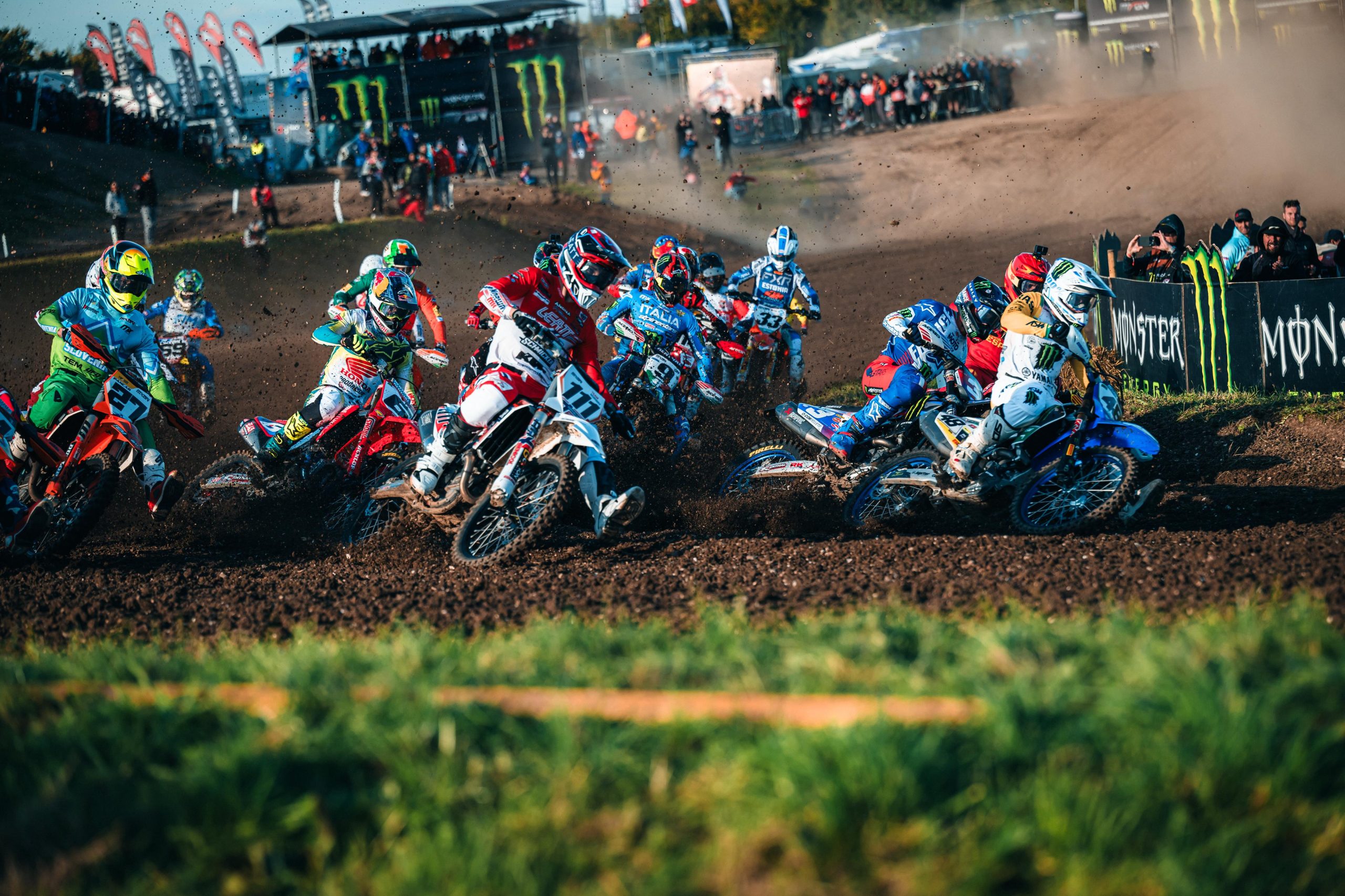 partenza gara Open MXoN sabato