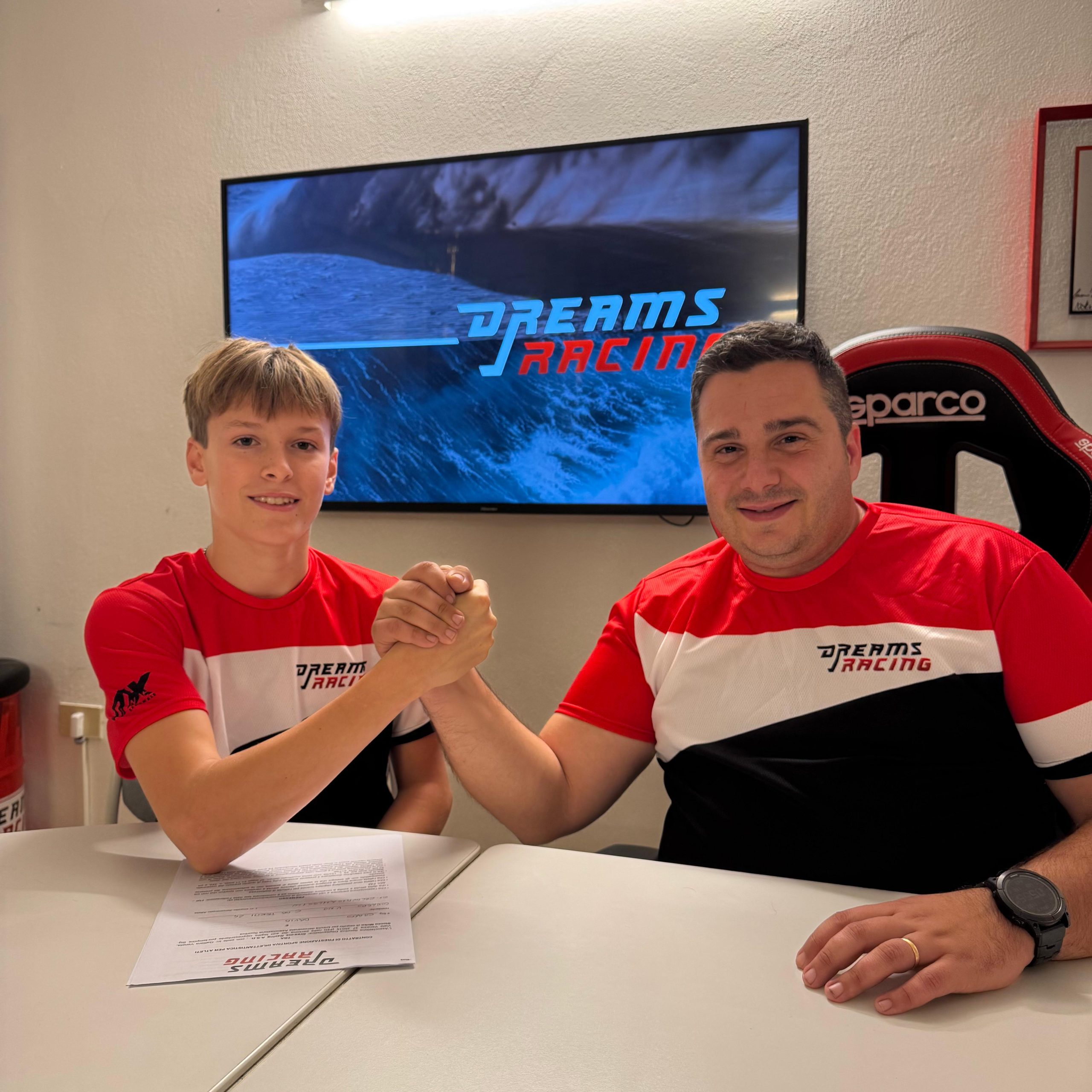 David Cracco firma con Dreams racing per il 2025