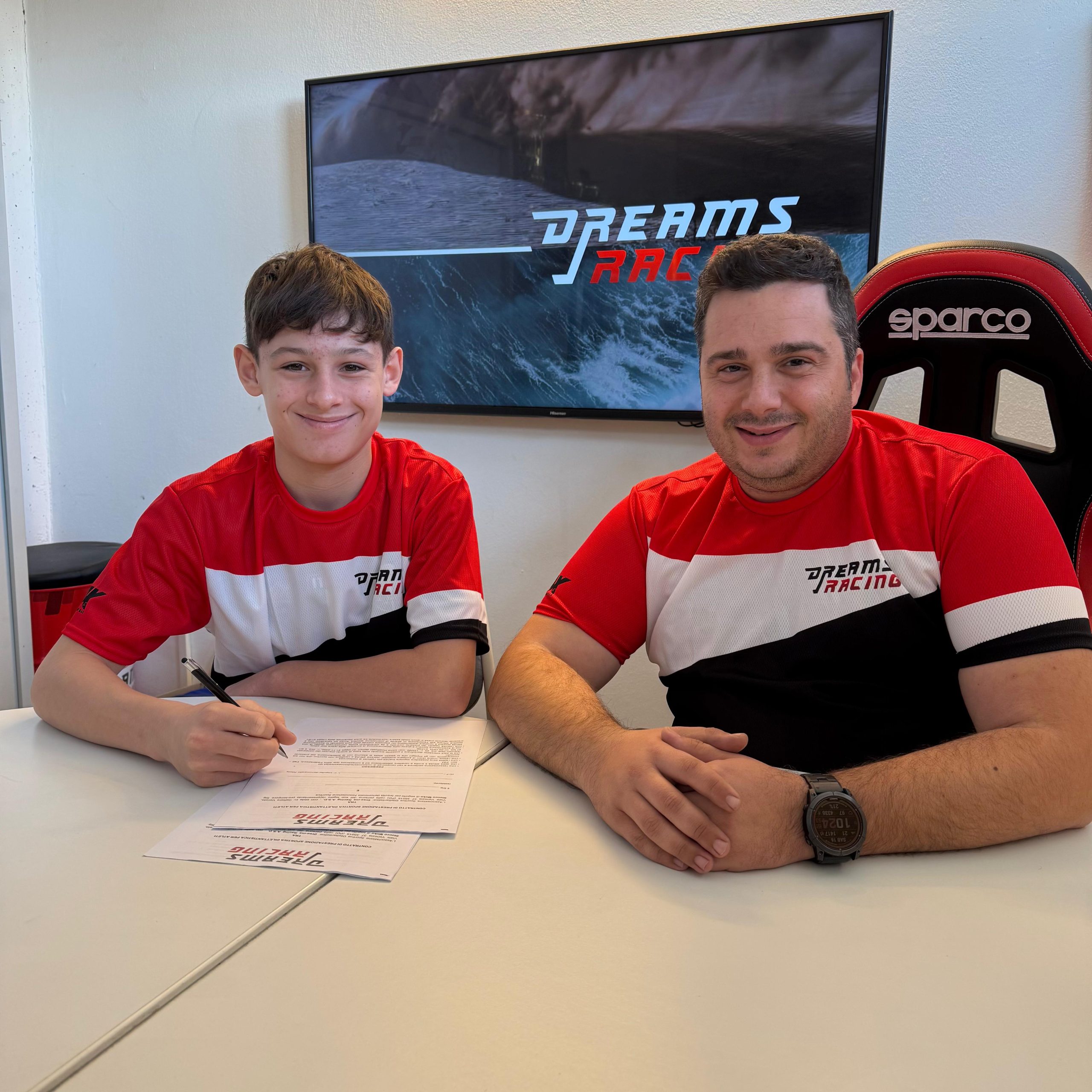 Kevin Cantù firma con Dreams racing team per 2025 e 2026