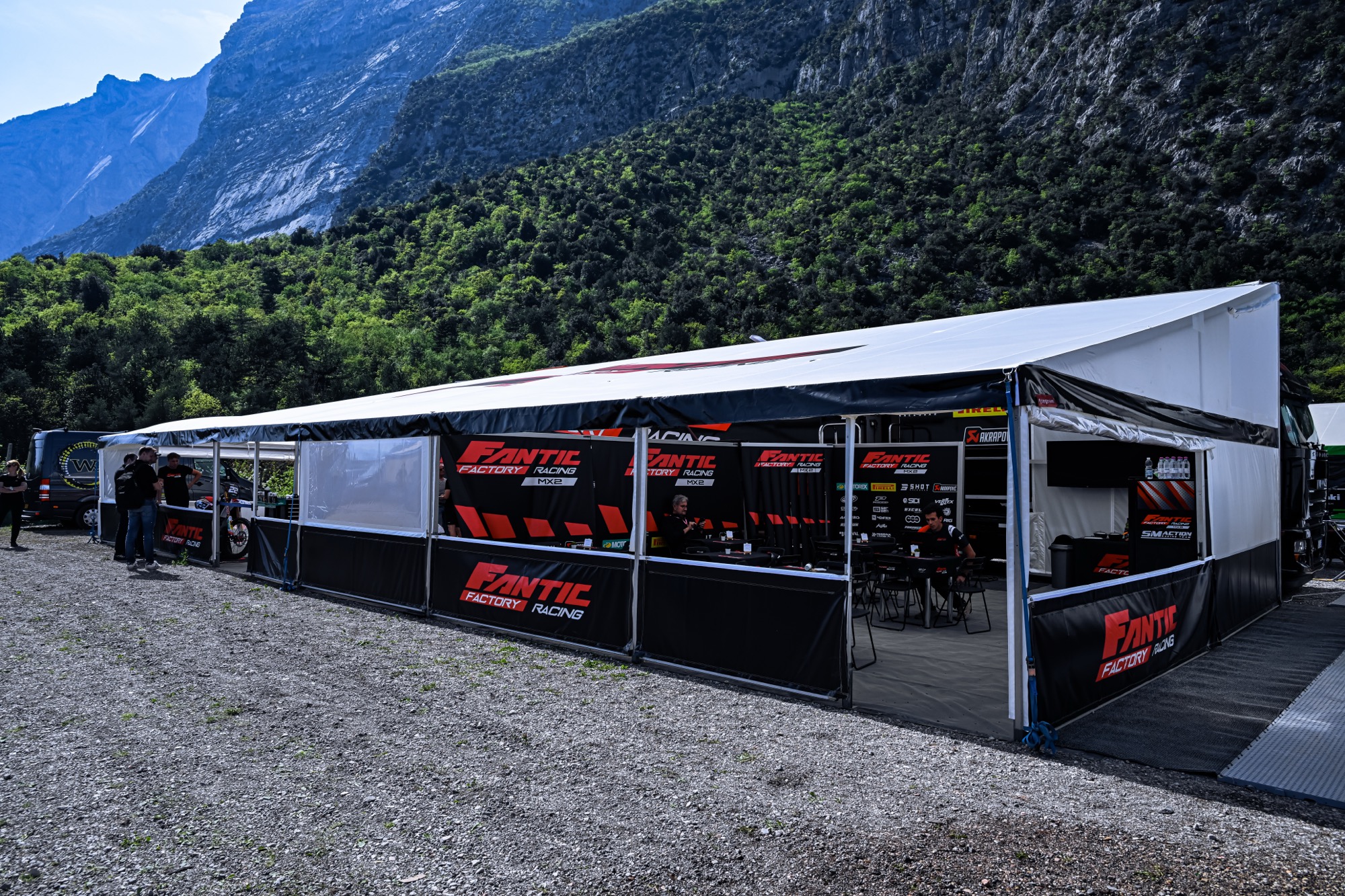 Fantic Factory racing team MX2 nel GP Del Trentino 2024