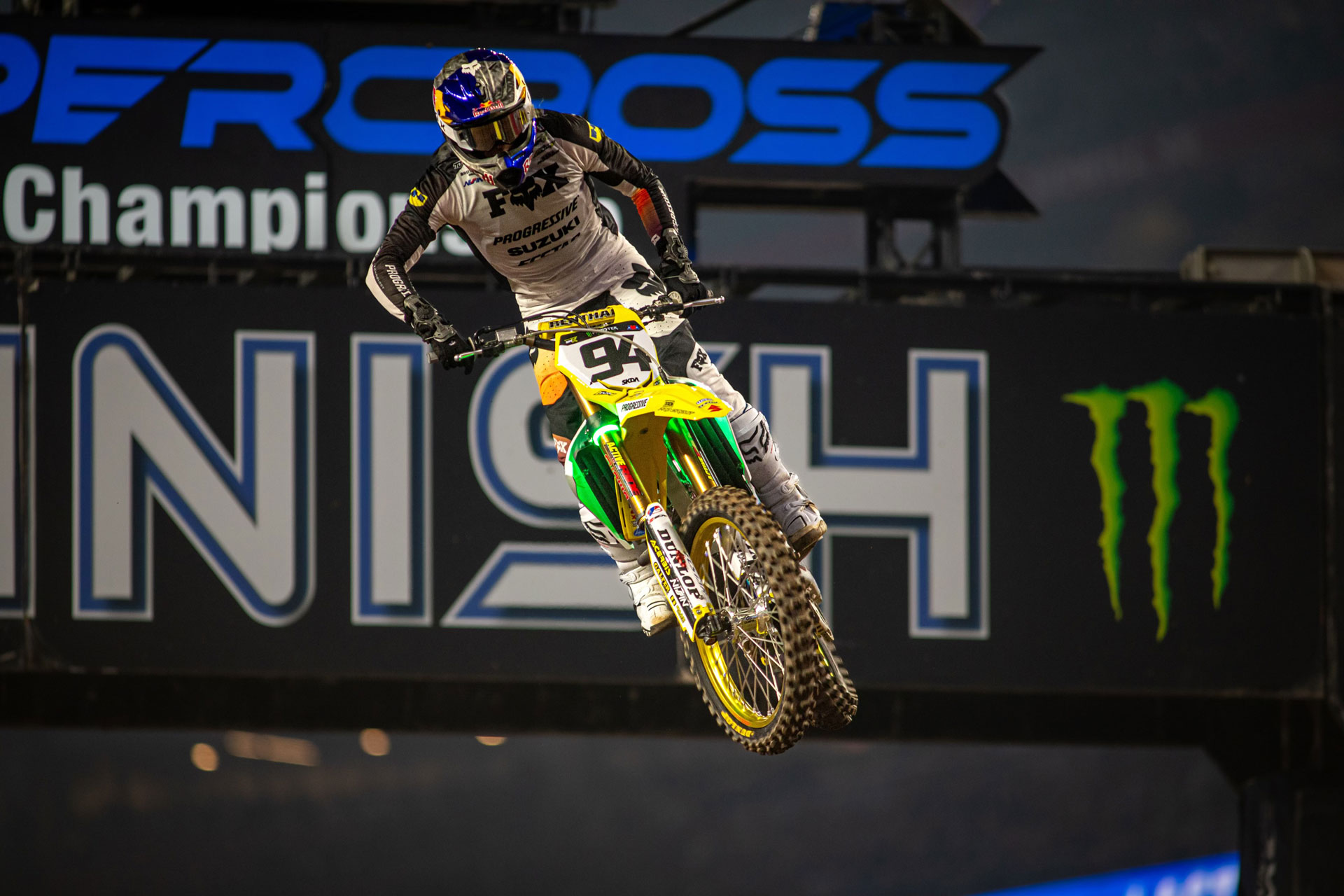 Ken Roczen durante la stagione Supercross 2024