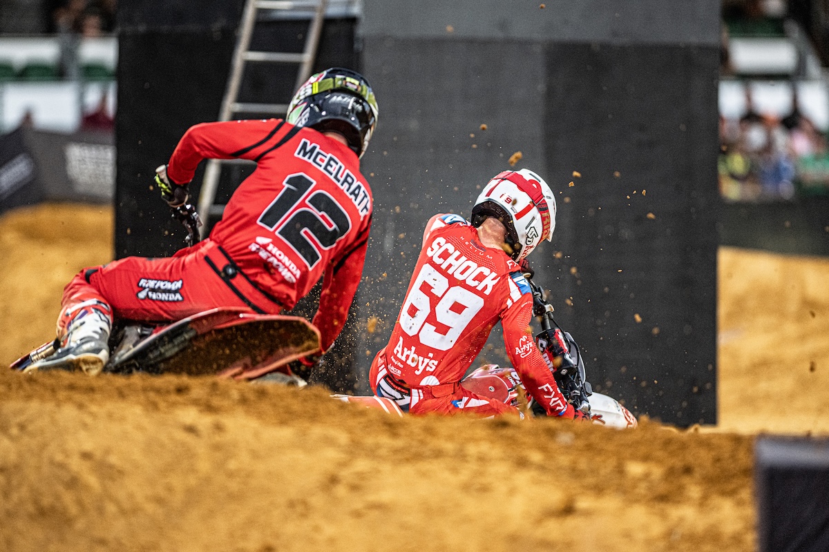 La lotta che ha animato la classe SX2 a Perth tra McElrath e Schock