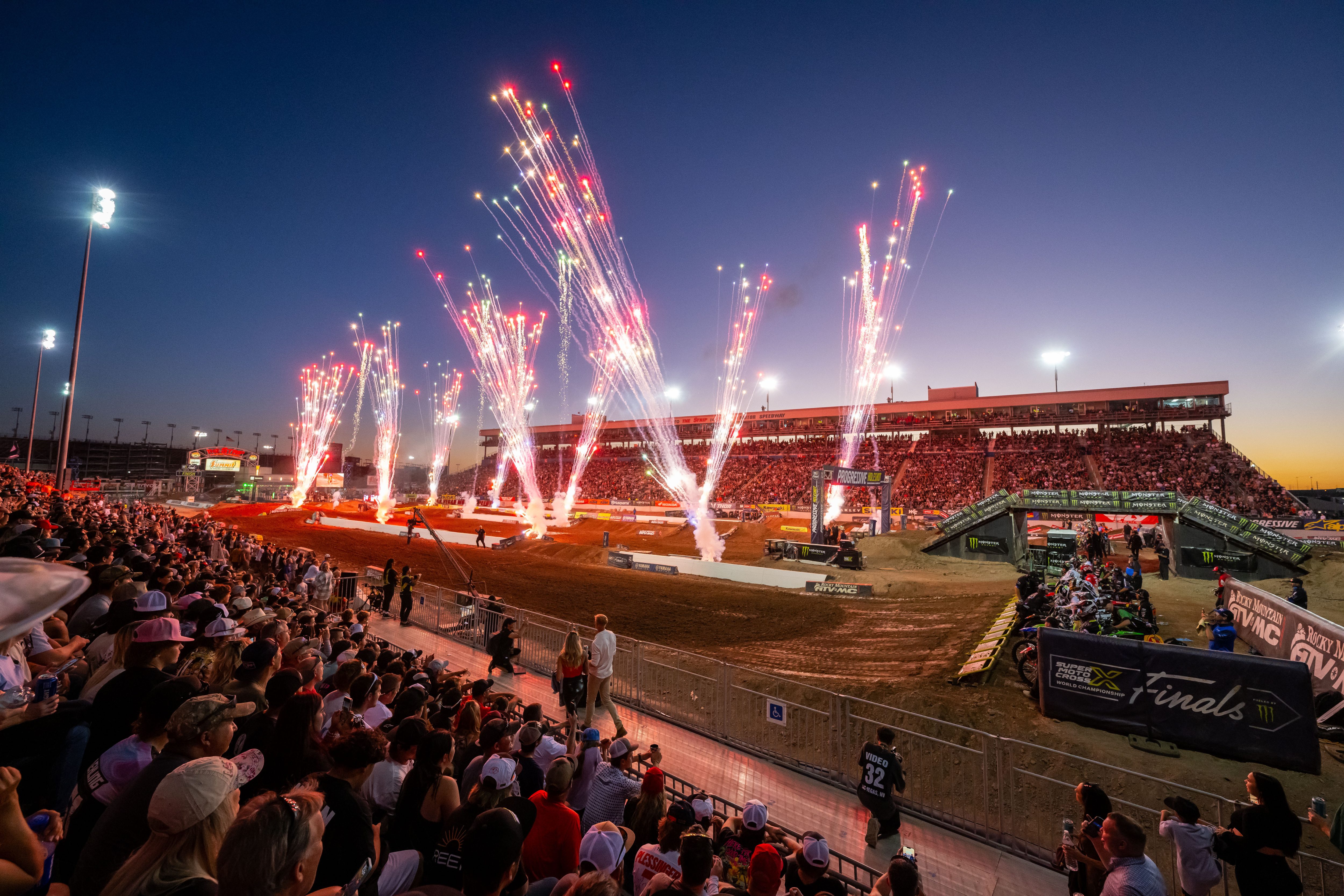 Finals supermotocross Las Vegas venue