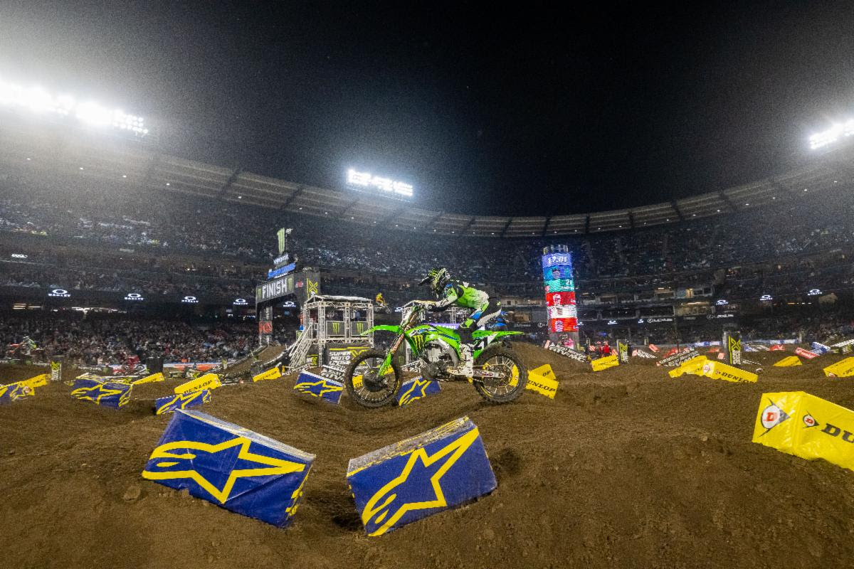 Jason Anderson - Terzo posto Classe 450SX - Credito fotografico: Feld Motor Sports, Inc.