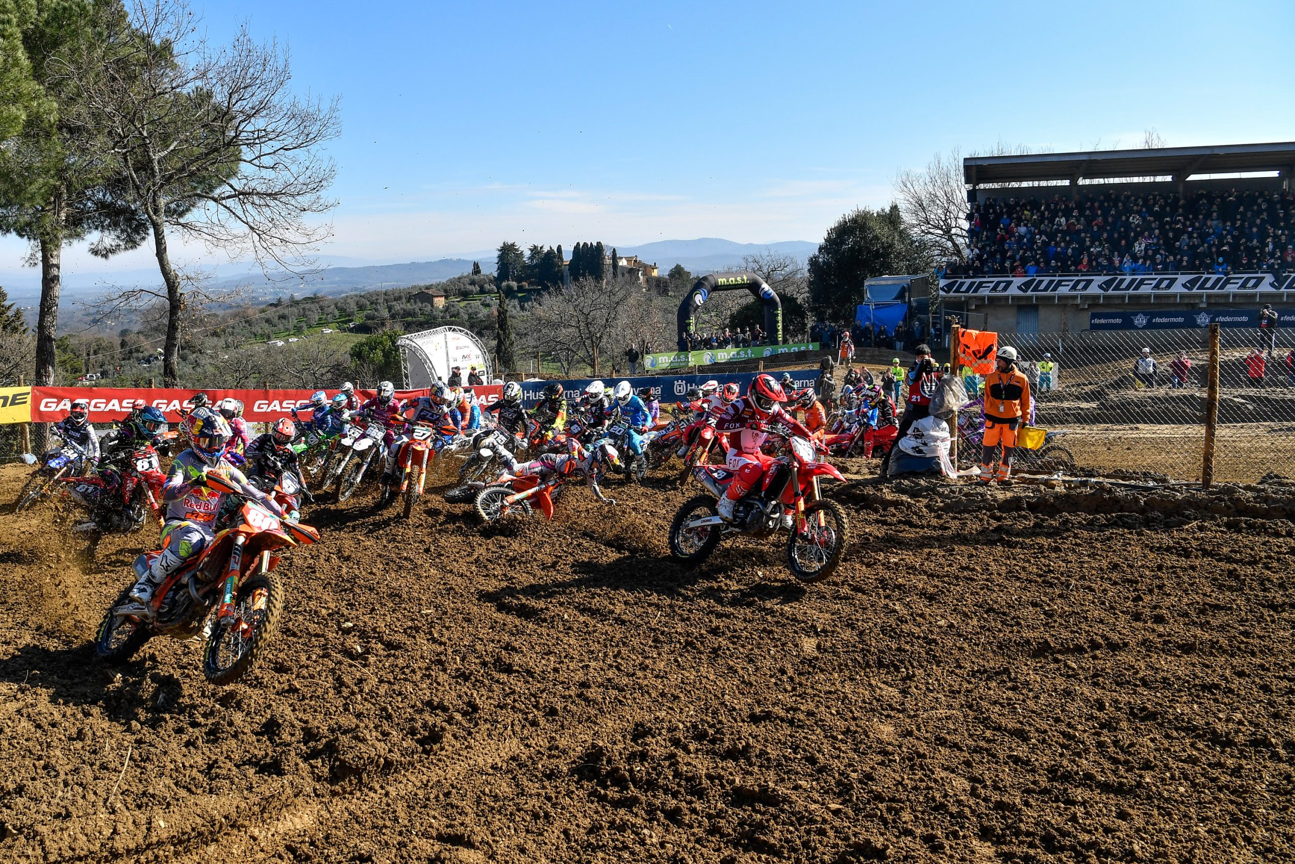 partenza classe MX2 a Montevarchi