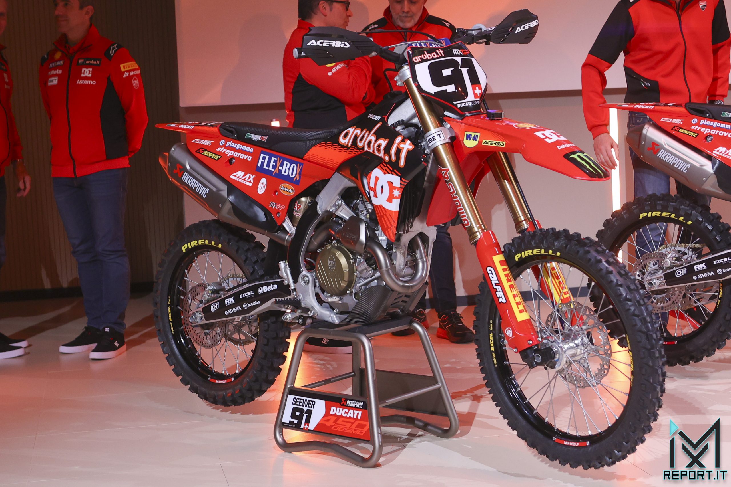 la moto di Jeremy Seewer #91