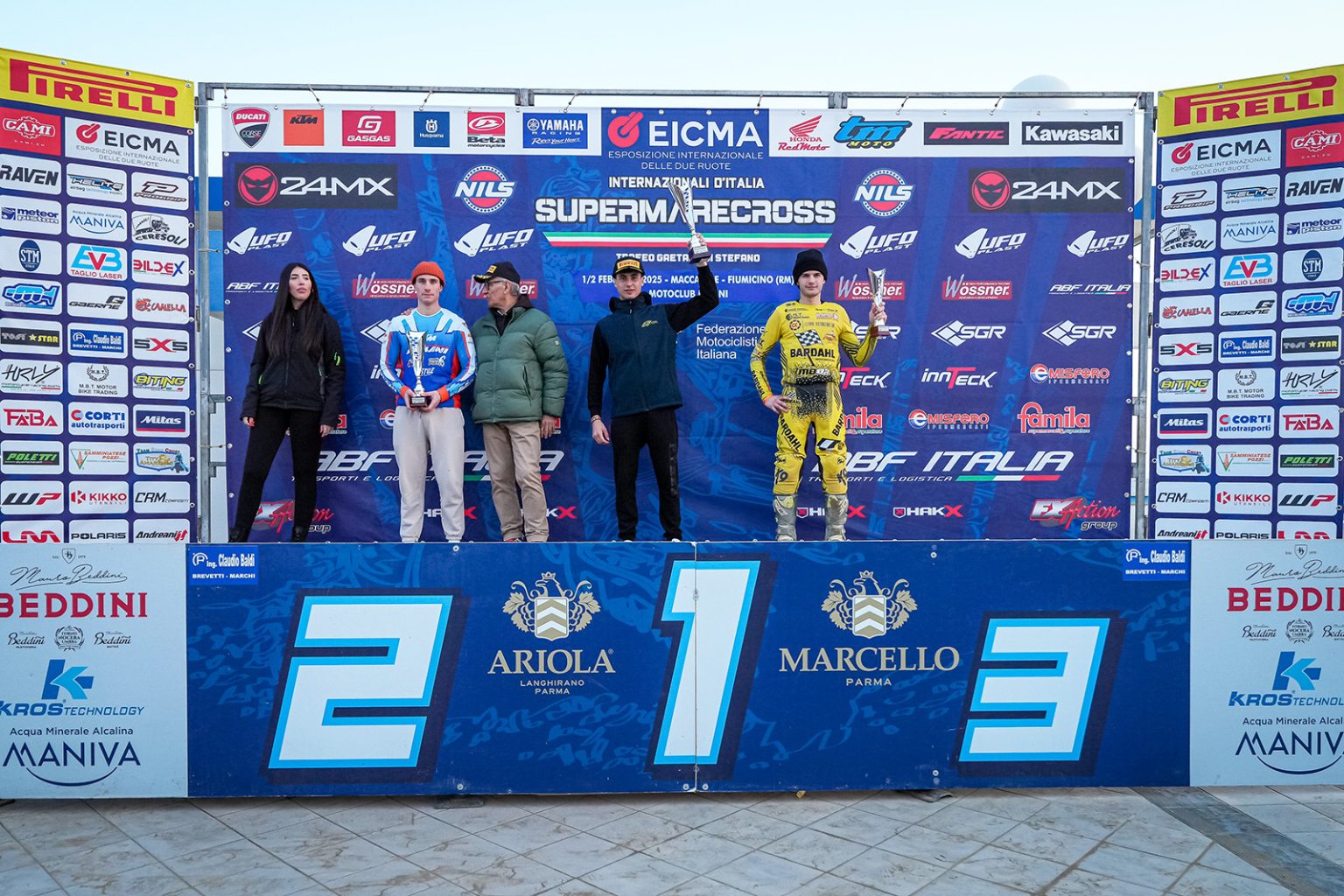 Podio Pro Mx2 - ph. Matteo Buccarini