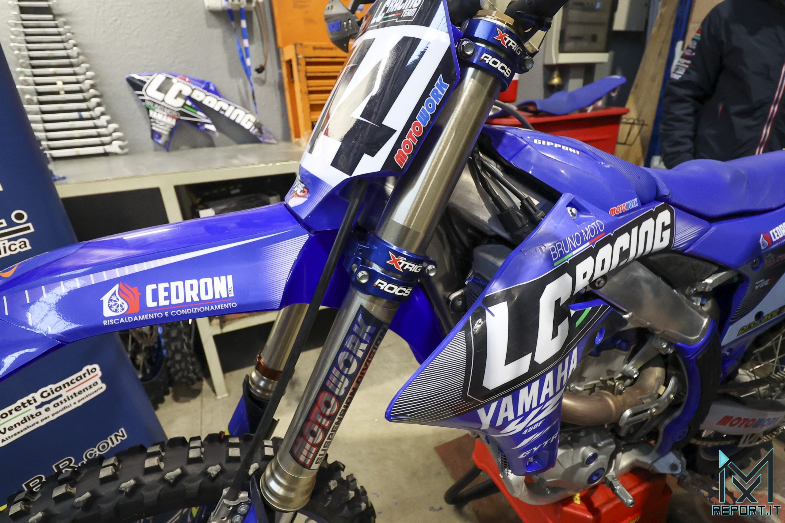 La Yamaha YZF 450 pronta per il ritorno in gara di Nicholas Gipponi