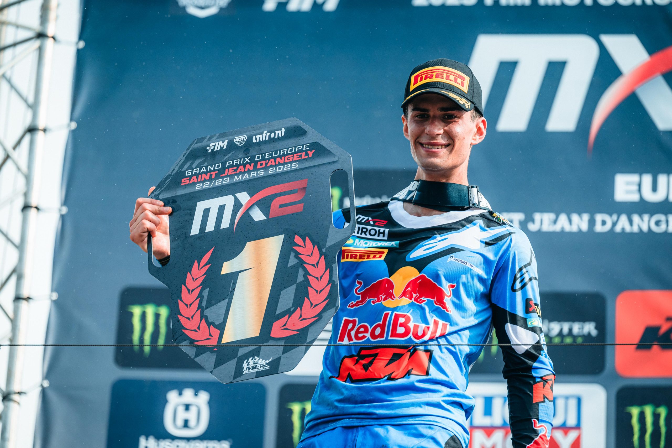 Adamo vince il G d'Europa MX2!