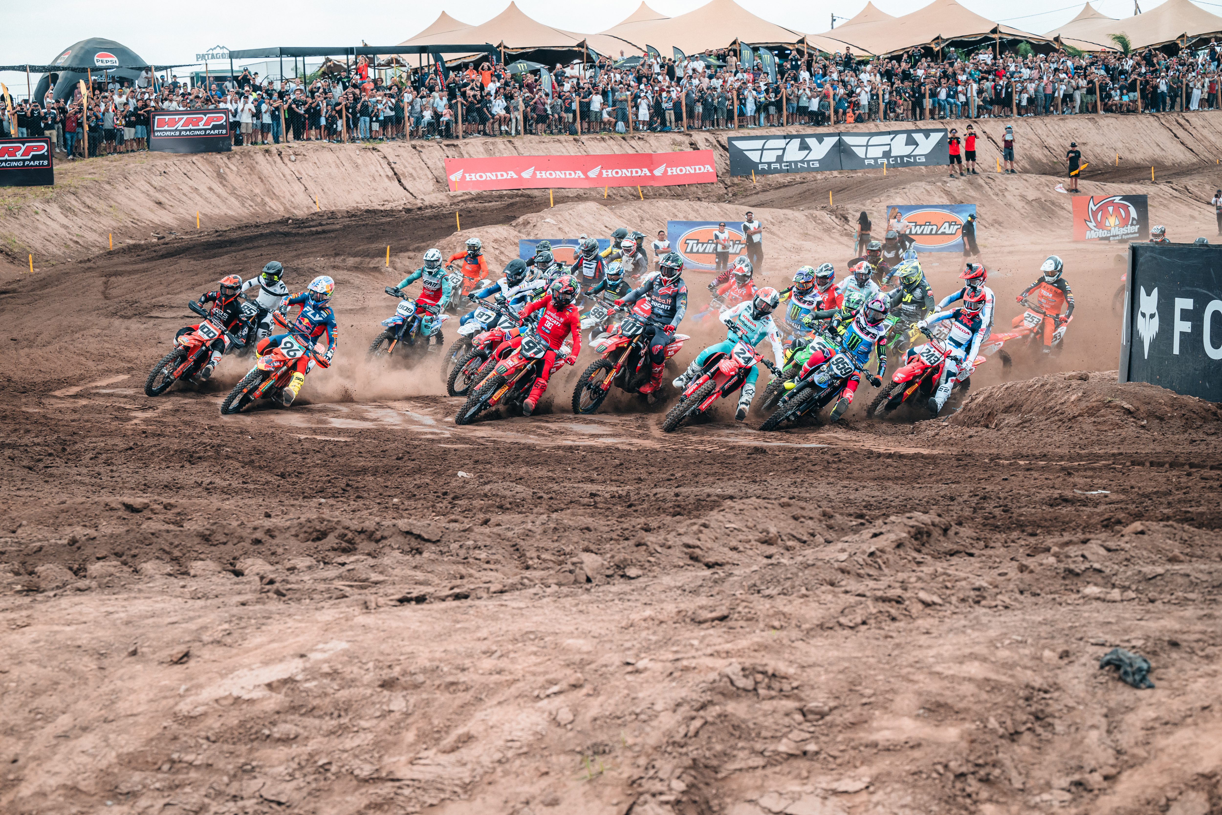 partenza MXGP - GP Argentina, Cordoba 2025