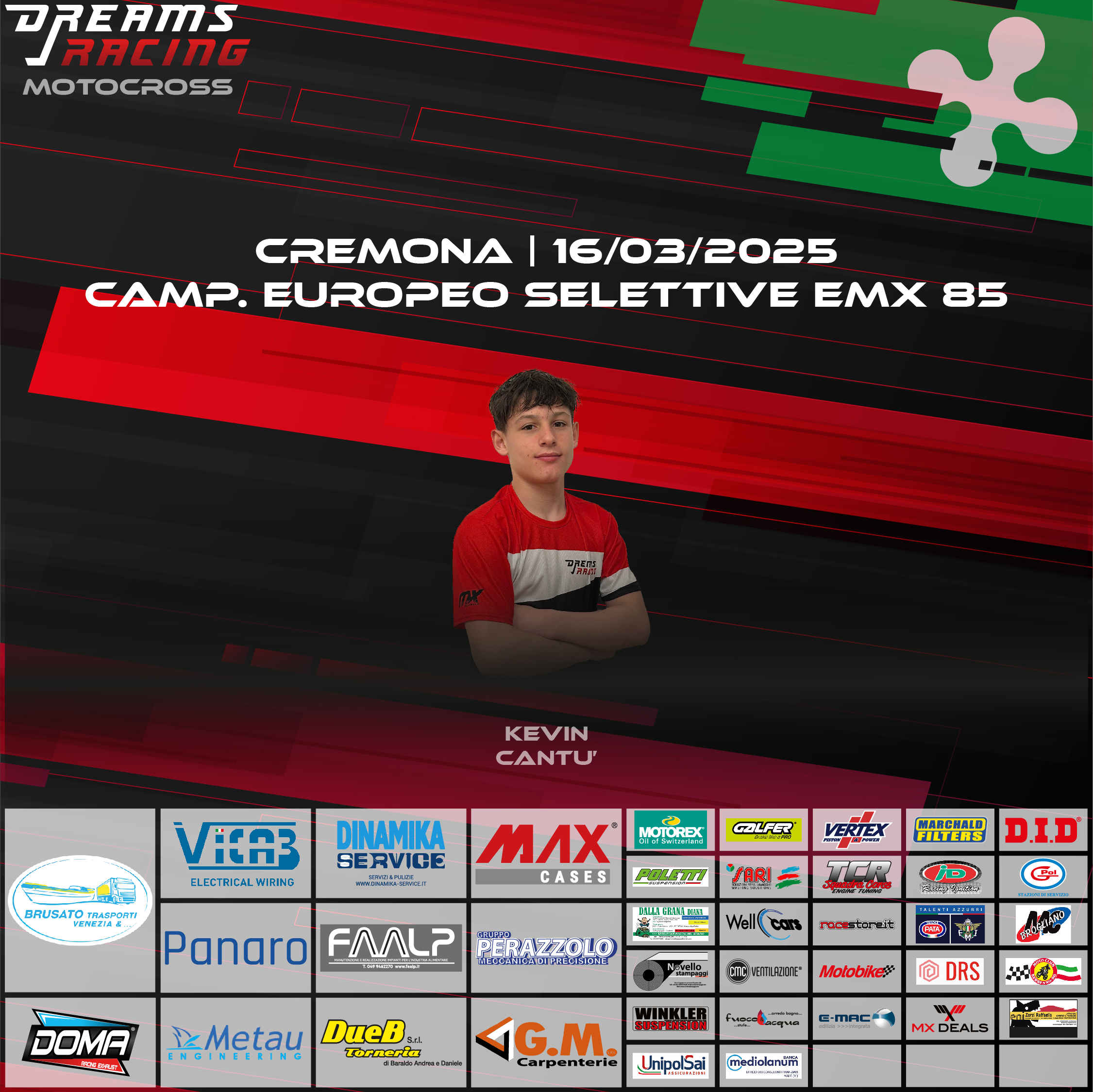 Pregara EMX85 Cremona - Dreams racing